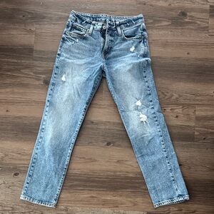 GAP Light Blue Girlfriend Jeans